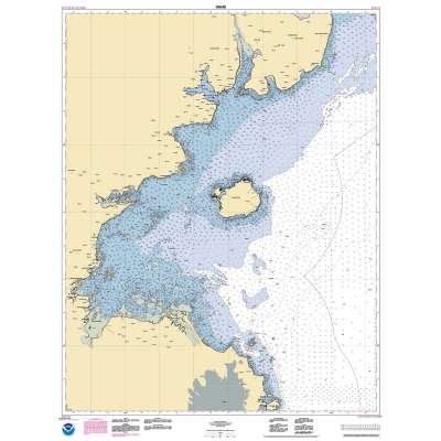 HISTORICAL NOAA Chart 16648: Kamishak Bay;lliamna Bay