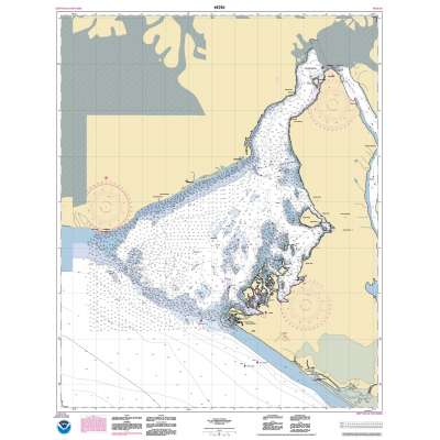 HISTORICAL NOAA Chart 16761: Yakutat Bay;Yakutat Harbor