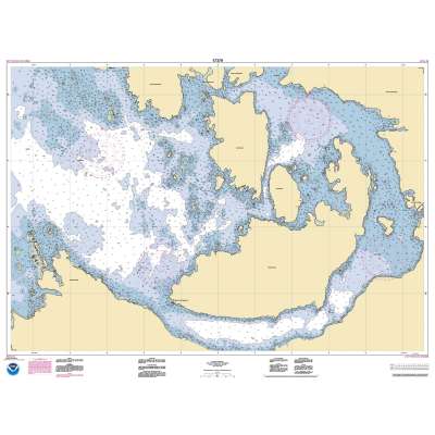 HISTORICAL NOAA Chart 17379: Shakan Bay And Strait: Alaska