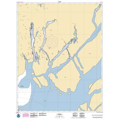 HISTORICAL NOAA Chart 17437: Portland Inlet to Nakat Bay