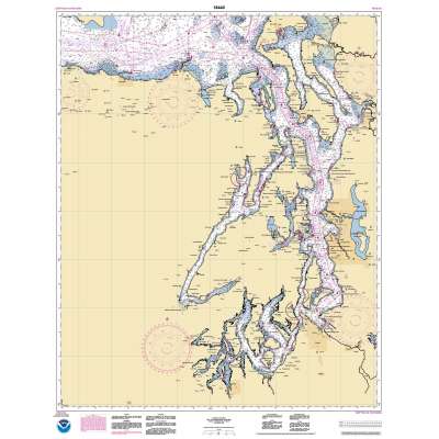 HISTORICAL NOAA Chart 18440: Puget Sound