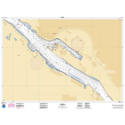 HISTORICAL NOAA Chart 18527: Willamette River-Swan Island Basin