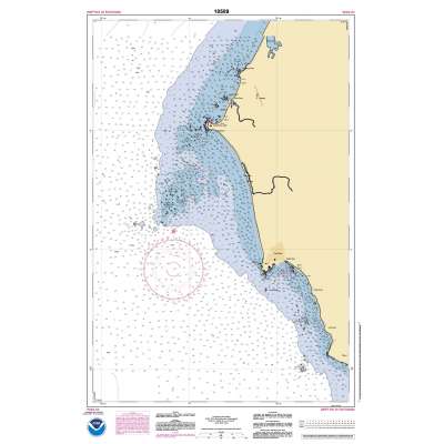 HISTORICAL NOAA Chart 18589: Port Orford to Cape Blanco;Port Orford