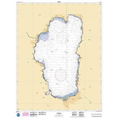 HISTORICAL  NOAA Chart 18665: Lake Tahoe