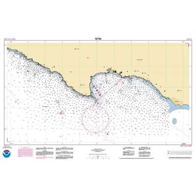 HISTORICAL NOAA Chart 18704: San Luis Obispo Bay: Port San Luis