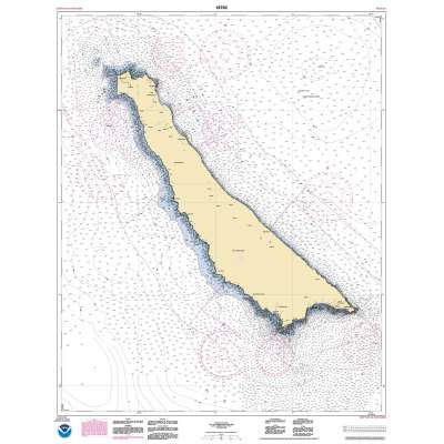 HISTORICAL NOAA Chart 18762: San Clemente Island