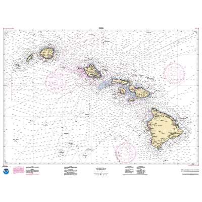 NOAA Chart 19004: Hawai'ian Islands