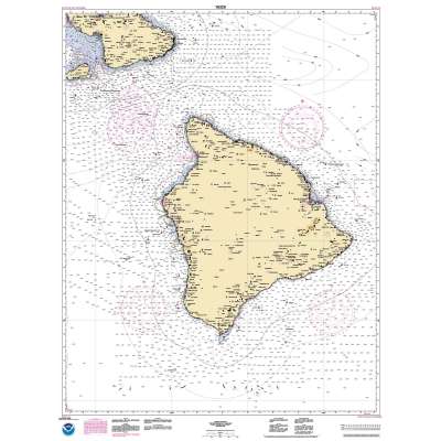 HISTORICAL NOAA Chart 19320: Island Of Hawai'i