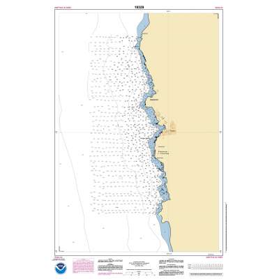 HISTORICAL NOAA Chart 19329: Mahukona Harbor and approaches Island Of Hawai'i