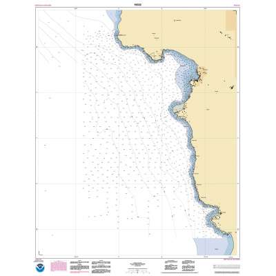 HISTORICAL NOAA Chart 19332: Kealakekua Bay to Honaunau Bay
