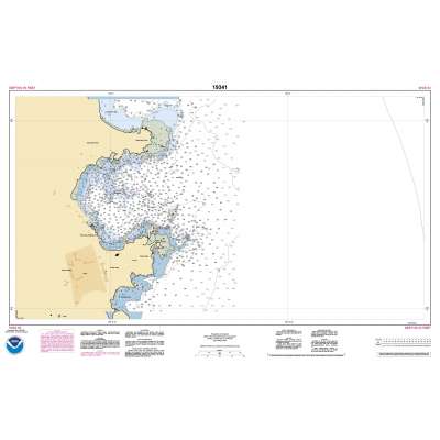 HISTORICAL NOAA Chart 19341: Hana Bay Island of Maui