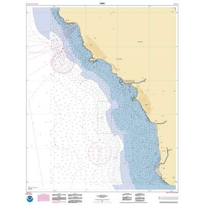 HISTORICAL NOAA Chart 19361: Port Wa'ianae Island of O'ahu