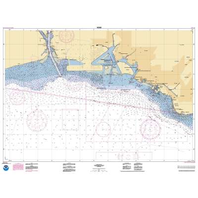 NOAA Chart 19369: O'ahu South Coast Approaches to Pearl Harbor