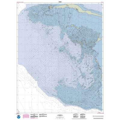 HISTORICAL NOAA Chart 19402: French Frigate Shoals Anchorage