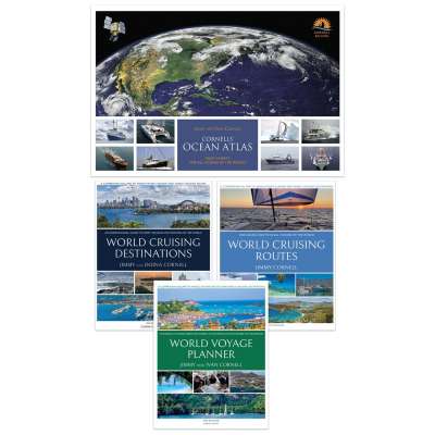 Jimmy Cornell 4-PACK (Includes Destinations, Routes, Planner & Atlas)