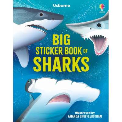 Big Sticker Book of Sharks  - Book