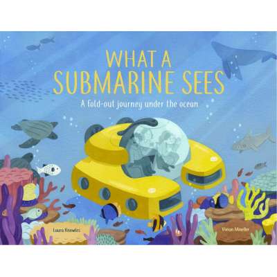 What A Submarine Sees: A Fold-Out Journey Under The Waves - Book