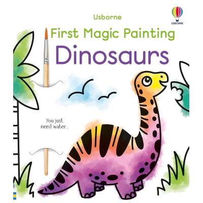 First Magic Painting Dinosaurs - Book