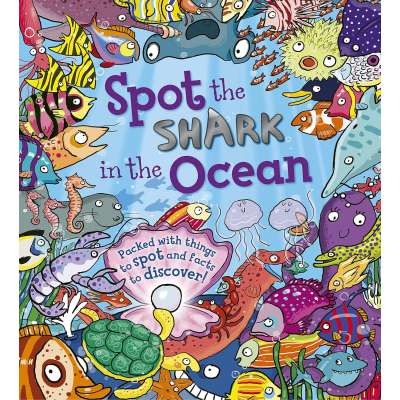 Spot the Shark in the Ocean - Book