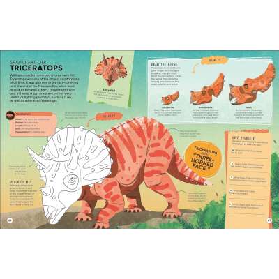 Active Learning Dinosaurs and Other Prehistoric Creatures - Book