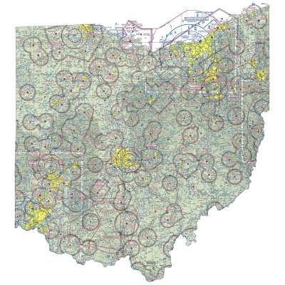 State Stitched Sectional FAA Charts