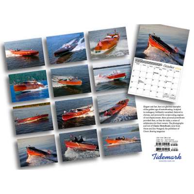 Classic Motorboats Calendar 2024