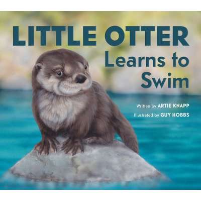 Little Otter Learns To Swim