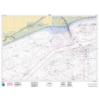 HISTORICAL NOAA Chart 11332: Sabine Bank
