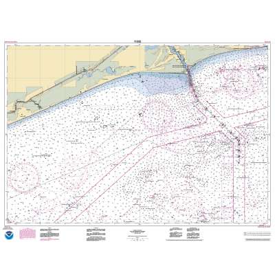 HISTORICAL NOAA Chart 11332: Sabine Bank