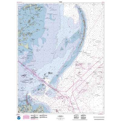 HISTORICAL NOAA Chart 11363: Chandeleur and Breton Sounds