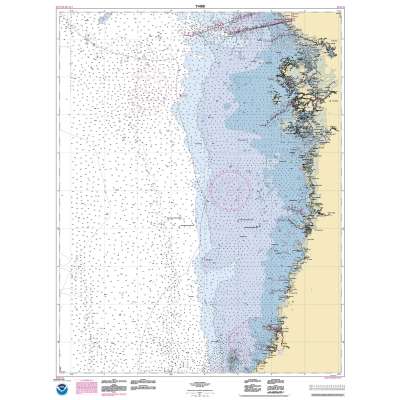 HISTORICAL NOAA Chart 11409: Anclote Keys to Crystal River