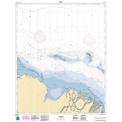 HISTORICAL NOAA Chart 16061: Prudhoe Bay and vicinity