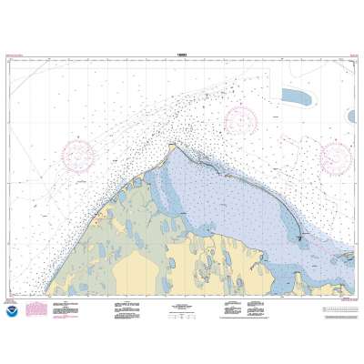 HISTORICAL NOAA Chart 16082: Pt. Barrow and vicinity