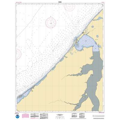 HISTORICAL NOAA Chart 16086: Nakotlek Pt. to Wainwright