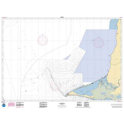 HISTORICAL NOAA Chart 16123: Point Hope to Cape Dyer