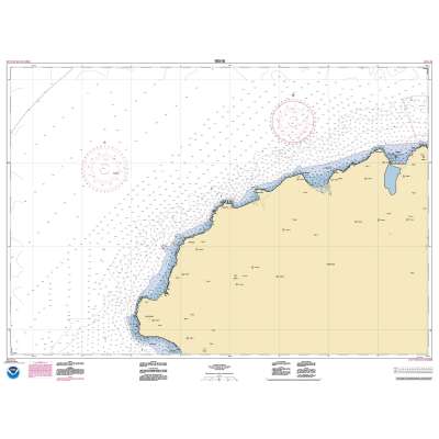 HISTORICAL NOAA Chart 16518: Cape Kavrizhka to Cape Cheerful