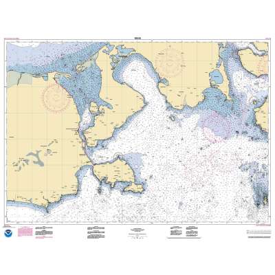 HISTORICAL NOAA Chart 16535: Morzhovoi Bay and Isanotski Strait
