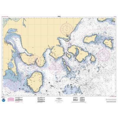 HISTORICAL NOAA Chart 16549: Cold Bay and approaches: Alaska Pen.;King Cove Harbor