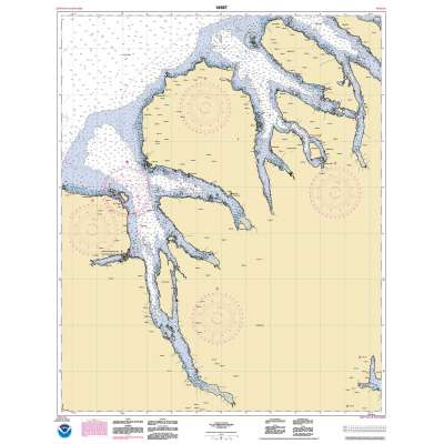 HISTORICAL NOAA Chart 16597: Uganik and Uyak Bays