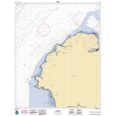 HISTORICAL NOAA Chart 16598: Cape Ikolik to Cape Kuliuk