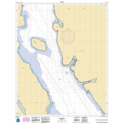 Alaska NOAA Charts :HISTORICAL NOAA Chart 17314: Slocum and Limestone Inlets and Taku Harbor