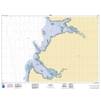 HISTORICAL NOAA Chart 17341: Whitewater Bay and Chaik Bay: Chatham Strait