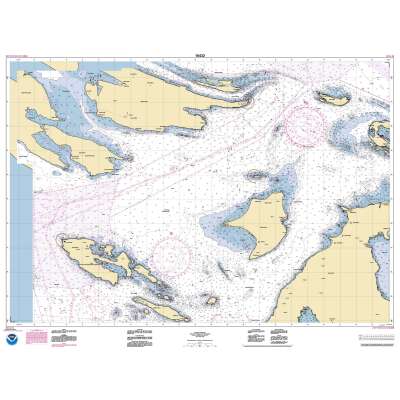 HISTORICAL NOAA Chart 18432: Boundary Pass