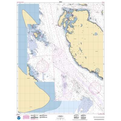 HISTORICAL NOAA Chart 18433: Haro-Strait-Middle Bank to Stuart Island