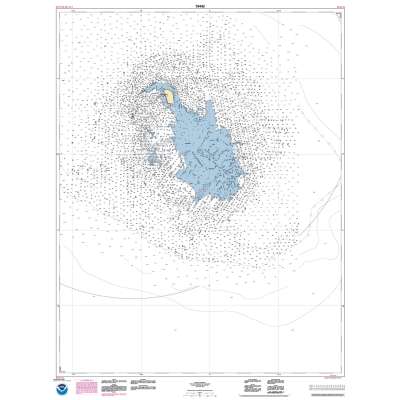 HISTORICAL NOAA Chart 19442: Lisianski and Laysan Island;West Coast of Laysan Island