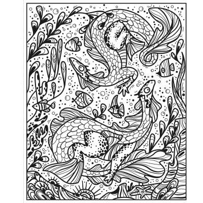 Dragons Magic Painting Book - Book