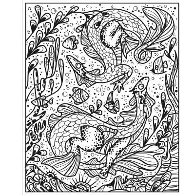 Dragons Magic Painting Book - Book