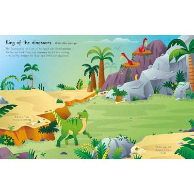 First Sticker Book T. Rex: and Lots of Other Enormous Dinosaurs - Book
