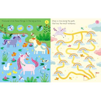 Little Children's Unicorns Pad - Book
