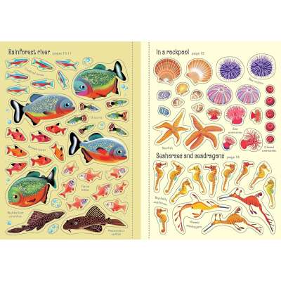 Little First Stickers Aquarium - Book